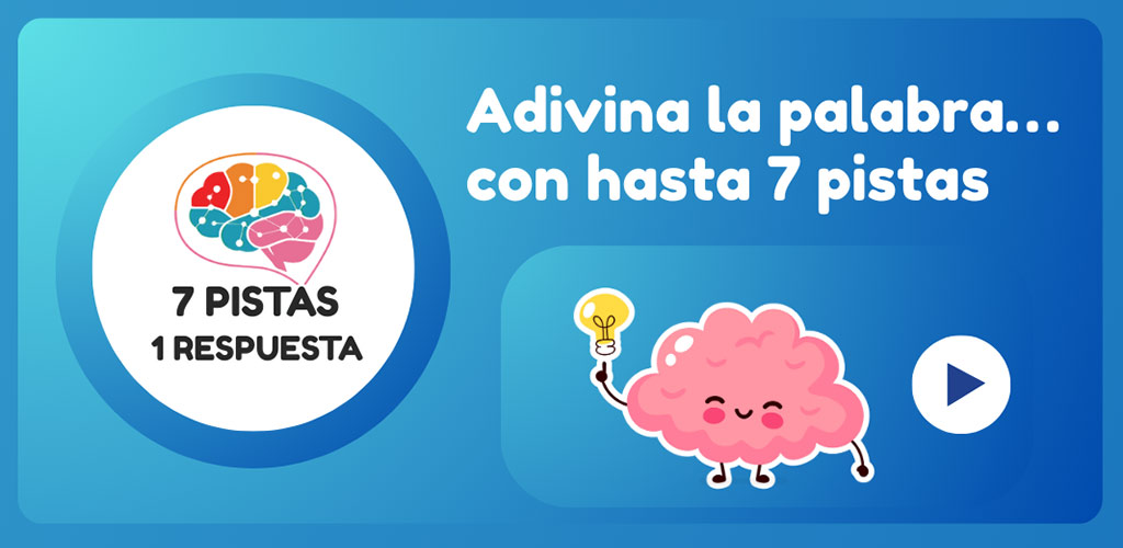 Juego de inteligencia 7 pistas 1 respuesta para niños y adultos